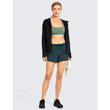 CRZ Yoga Strappy Sports Bra - Medium Support for Activewear