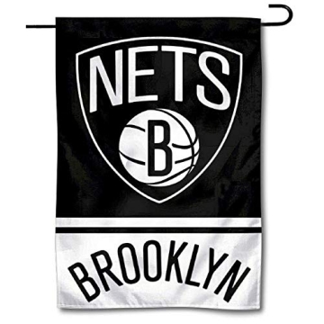 WinCraft Brooklyn Nets Double Sided Garden Flag - Perfect for Home & Garden