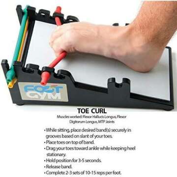 Foot Gym for Plantar Fasciitis and Achilles Pain Relief