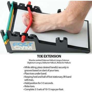 Foot Gym for Plantar Fasciitis and Achilles Pain Relief