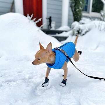 Gooby Puffer Vest Dog Jacket - Warm & Water Resistant