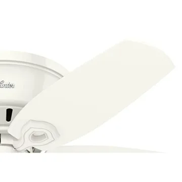 Hunter Ceiling Fan 42" LED Light Snow White Style