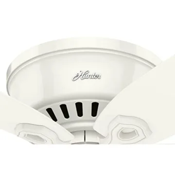 Hunter Ceiling Fan 42" LED Light Snow White Style