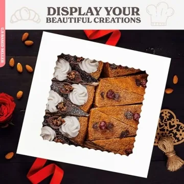 Cake Boxes with Window - 25pk for Perfect Presentation