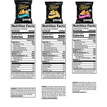 Stacy's Pita Chips Variety Pack, 1.5 Ounce (Pack of 24)