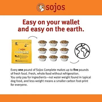 Sojos Complete Beef Recipe Dehydrated Dog Food, 7 lb - Healthy Dogs