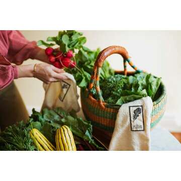 Vejibag Produce Bags | Organic Cotton Freshness Saver