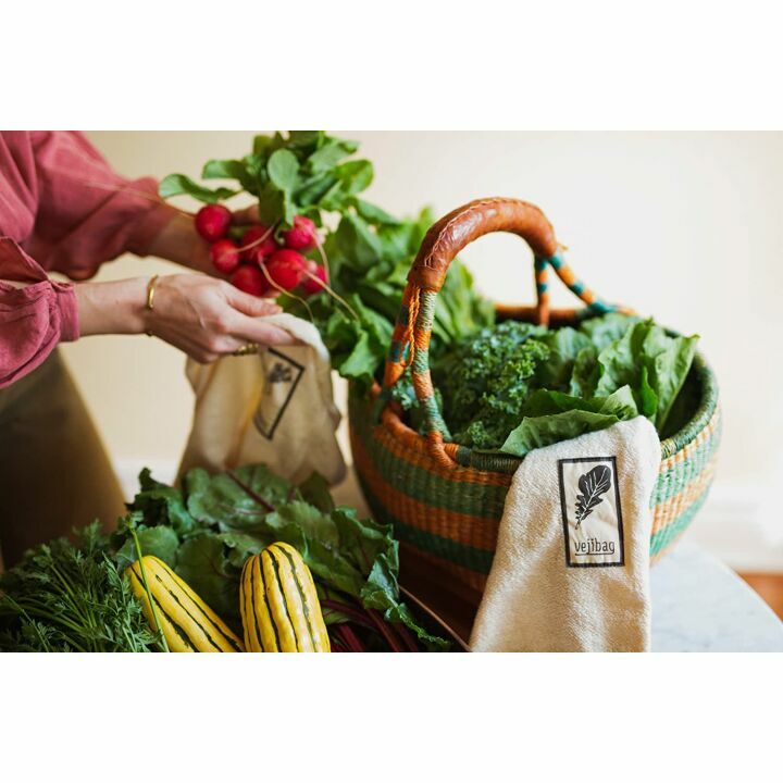 Vejibag Produce Bags | Organic Cotton Freshness Saver