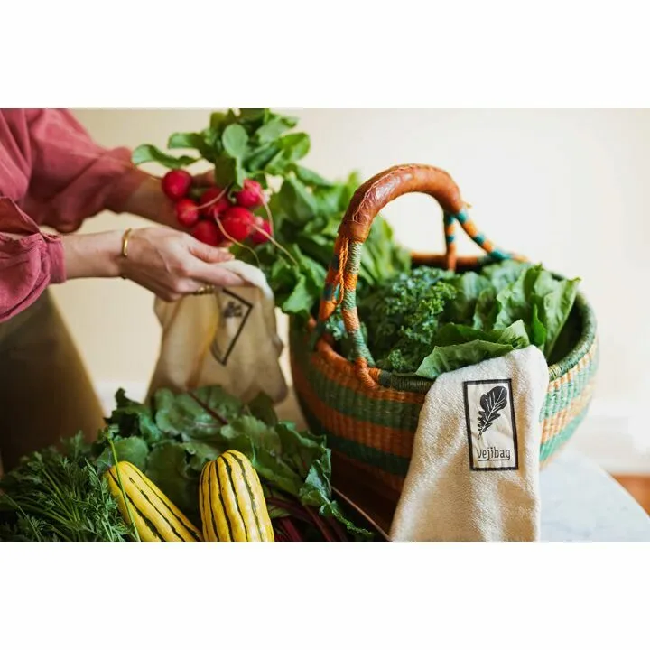 Vejibag Produce Bags | Organic Cotton Freshness Saver