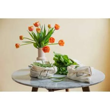 Vejibag Produce Bags | Organic Cotton Freshness Saver