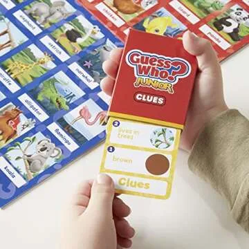 Engaging Guess Who? Junior Board Game for Kids Age 3 Up