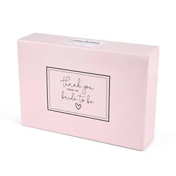 Elegant Thank You Cards for Bridal Events – 30 Pack