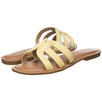 The Drop Women's Monika Sandal, Raffia, 7.5 B US