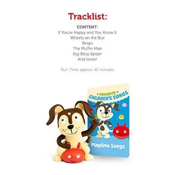 Tonies Favorite Children's Songs: Playtime Puppy Audio Toy Figurine