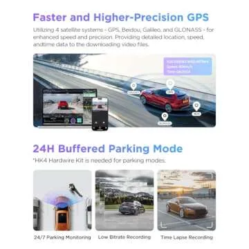 VIOFO A229 Pro 3 Channel 4K HDR Dash Cam, Dual STARVIS 2 Sensors IMX678 & IMX675, 4K+2K+1080P Front Inside and Rear Triple Car Camera, 5GHz WiFi GPS, Voice Control, 24H Parking Mode, Support 512GB