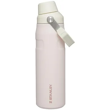 STANLEY IceFlow Fast Flow Water Bottle 24 OZ | Angled Spout Lid | Lightweight & Leakproof for Travel...