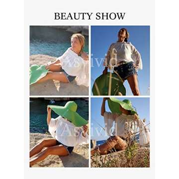 Asvivid Swiss Polka Printed Off The Shoulder Tops