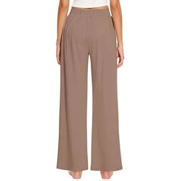 Comfortable Women’s Wide Leg Pajama Pants with Pockets