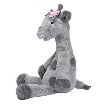 Lambs & Ivy Giraffe and a Half Gray Plush Stuffed Animal Toy - Skylar