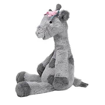 Lambs & Ivy Giraffe and a Half Gray Plush Stuffed Animal Toy - Skylar