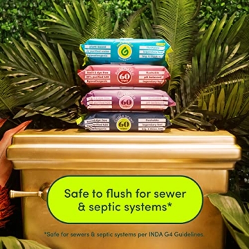 Goodwipes Flushable Butt Wipes - Gentle and Soothing