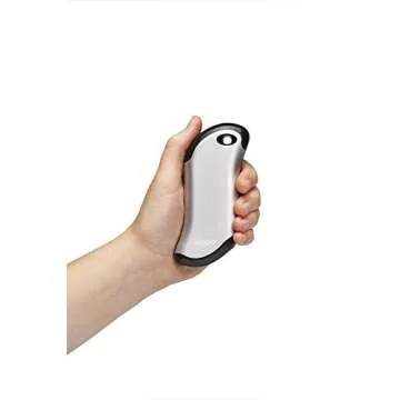 Zippo Silver HeatBank 9s Rechargeable Hand Warmer