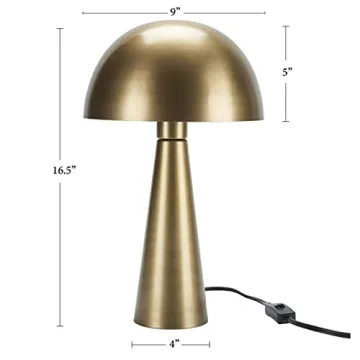 Stylish Small Iron Mushroom Lamp for Home Decor