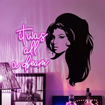 Pink Neon Light for Wall Decor - USB Powered LED Sign