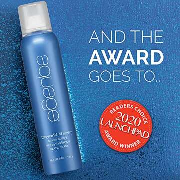 Aquage Beyond Shine Spray, Adds Brilliant Shine to Finished Styles With or Without Thermal Styling, 5 fl. oz.