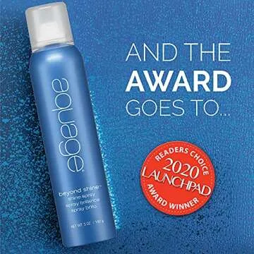 Aquage Beyond Shine Spray, Adds Brilliant Shine to Finished Styles With or Without Thermal Styling, 5 fl. oz.