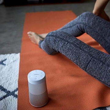 Bose The SoundLink Revolve, The Portable Bluetooth Speaker with 360 Wireless Surround Sound, Lux Gray
