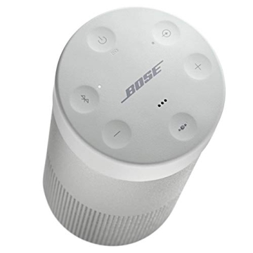 Bose The SoundLink Revolve, The Portable Bluetooth Speaker with 360 Wireless Surround Sound, Lux Gray