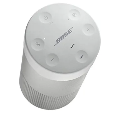 Bose The SoundLink Revolve, The Portable Bluetooth Speaker with 360 Wireless Surround Sound, Lux Gray