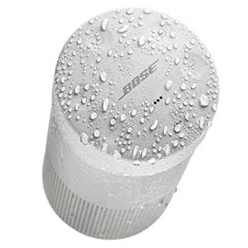Bose The SoundLink Revolve, The Portable Bluetooth Speaker with 360 Wireless Surround Sound, Lux Gray