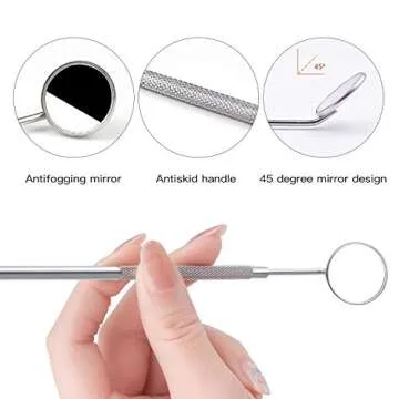 Lainrrew Eyelash Inspection Mirror - Premium Beauty Tool