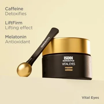 ISDIN Vital Eyes Cream with Cooling Applicator and Melatonin