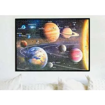 A2PLAY Solar System Puzzle: Engaging 1000-Piece Fun