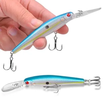 10pcs Deep Diving Fishing Lures Kit for Anglers