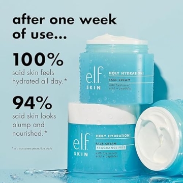 Moisturizing e.l.f. SKIN Hydration Cream with SPF 30