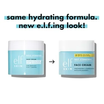 Moisturizing e.l.f. SKIN Hydration Cream with SPF 30