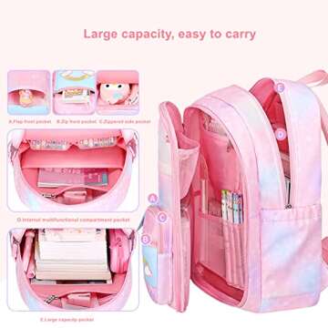 Stylish Youngsing Girls Backpack for School Adventures