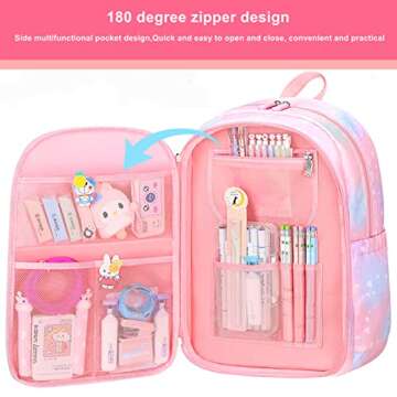 Stylish Youngsing Girls Backpack for School Adventures