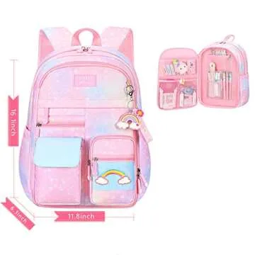 Stylish Youngsing Girls Backpack for School Adventures