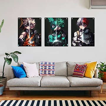 My Hero Academia Canvas Print Set - Ideal for Anime Fans