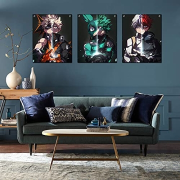 My Hero Academia Canvas Print Set - Ideal for Anime Fans