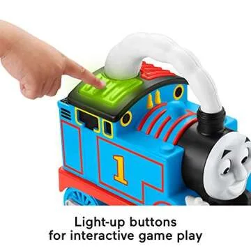 Thomas & Friends Toddler Toy Train Storytime Thomas with Lights Music Games & Interactive Stories for Preschool Kids Ages 2+ Years