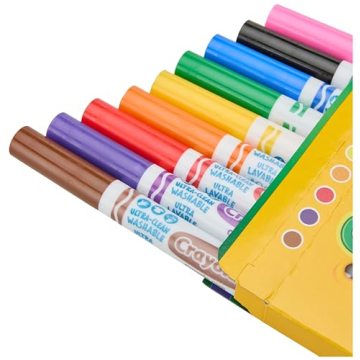 Crayola Washable Broad Line Markers - 10ct Creative Fun