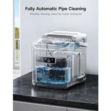 HiCOZY Portable Ice Maker - Ice in 6 Minutes!