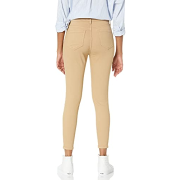 Amazon Essentials Women's Mid-Rise Skinny Jeans in Light Camel