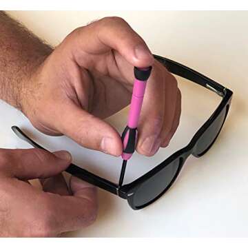 Apollo Tools 53 Piece Household Tool Set - Pink Ribbon